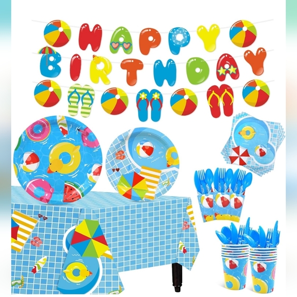 Pool Birthday Party Kit - Picture 5 of 5